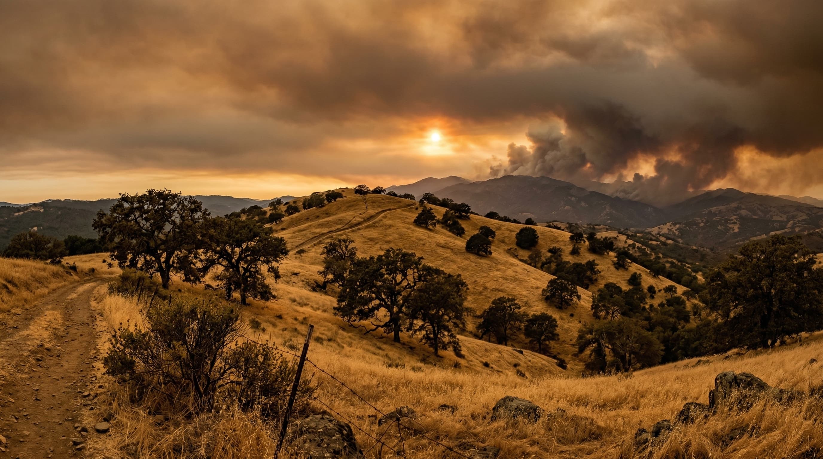 Ilustración para Seguro contra Incendios Forestales en California: Qué Hacer Si Cancelan Su Póliza