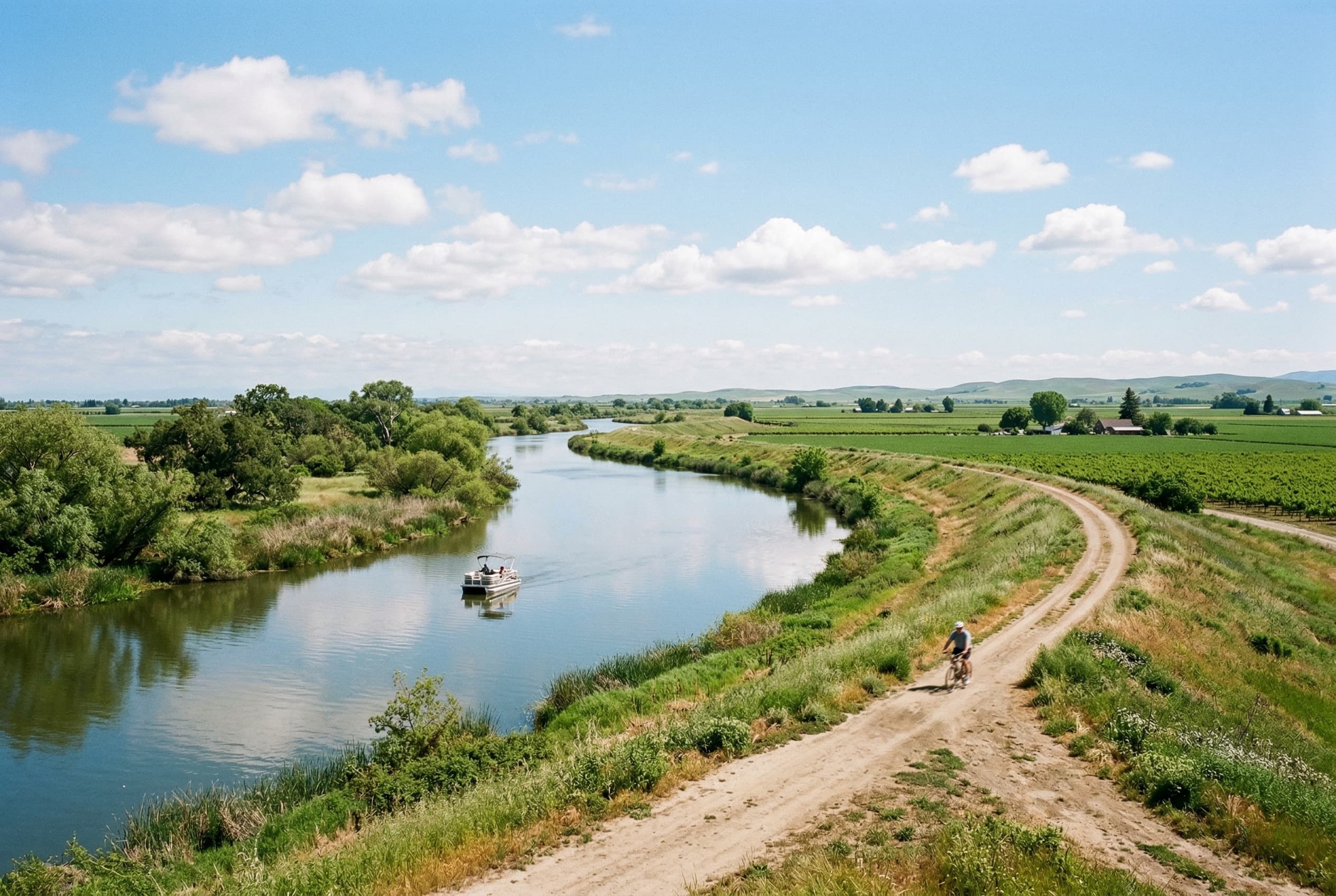 California Delta waterways and flood insurance protection