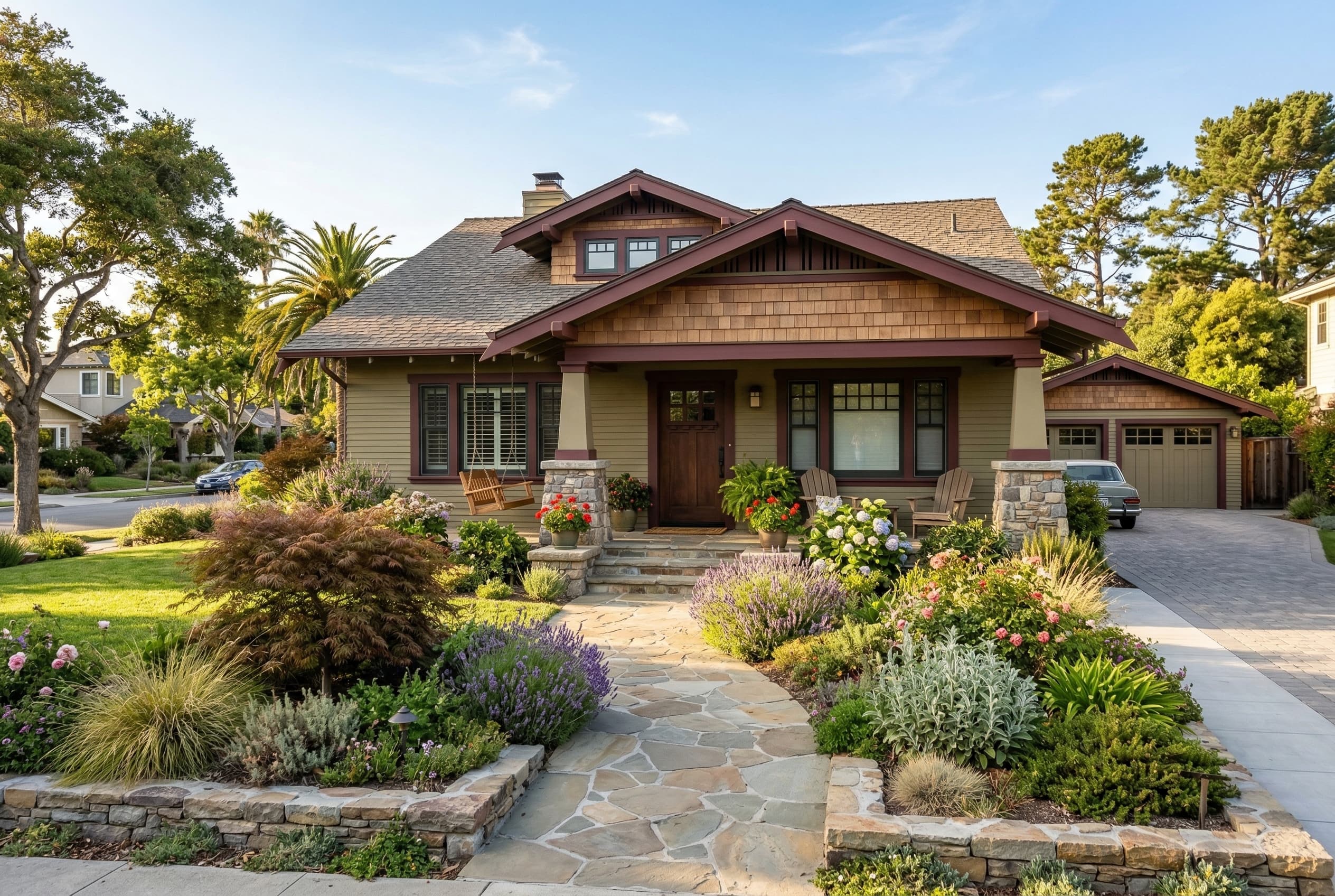 Beautiful California home protected by homeowners insurance