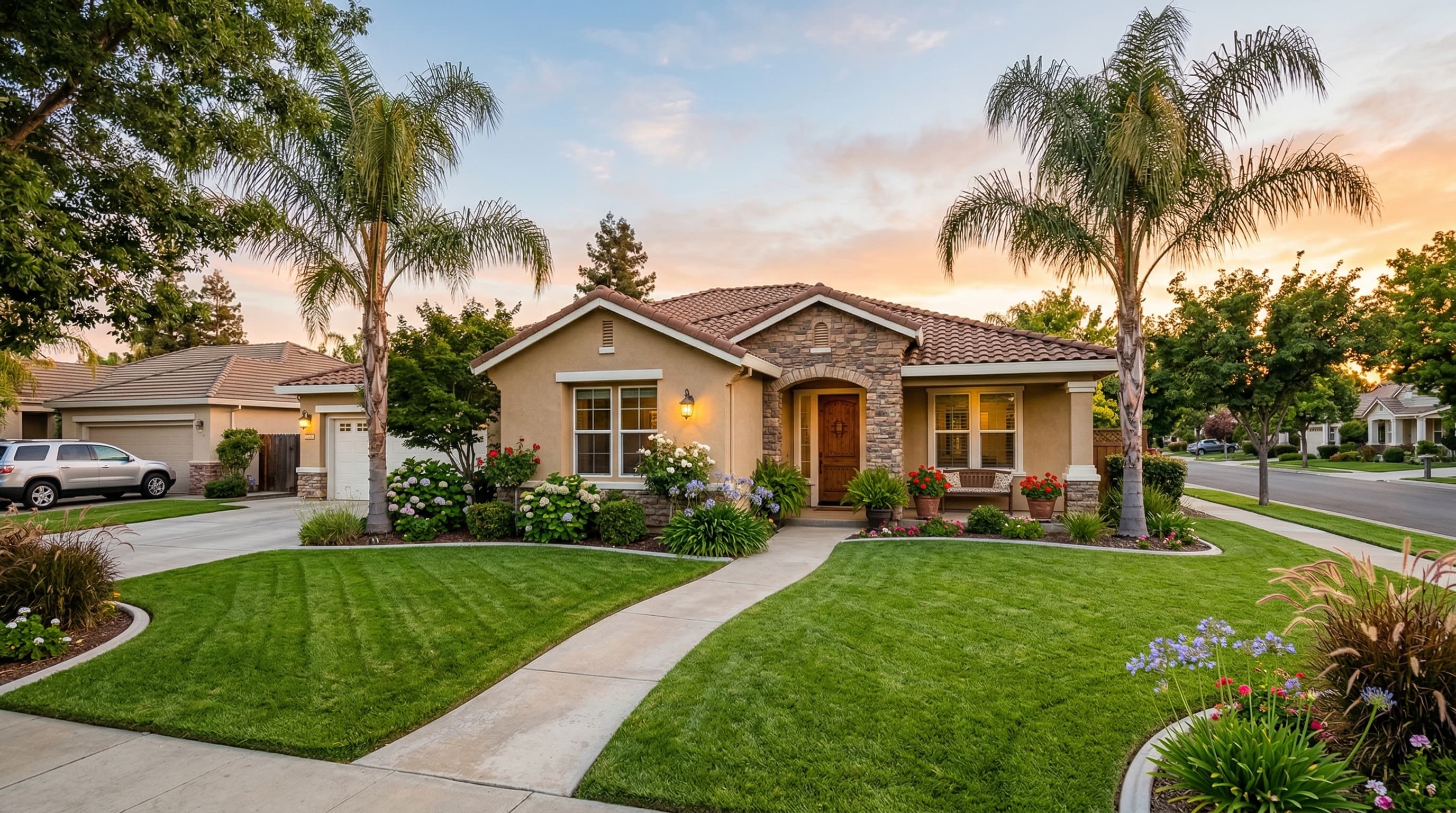 Hermosa casa de California con protección de seguro de propietarios